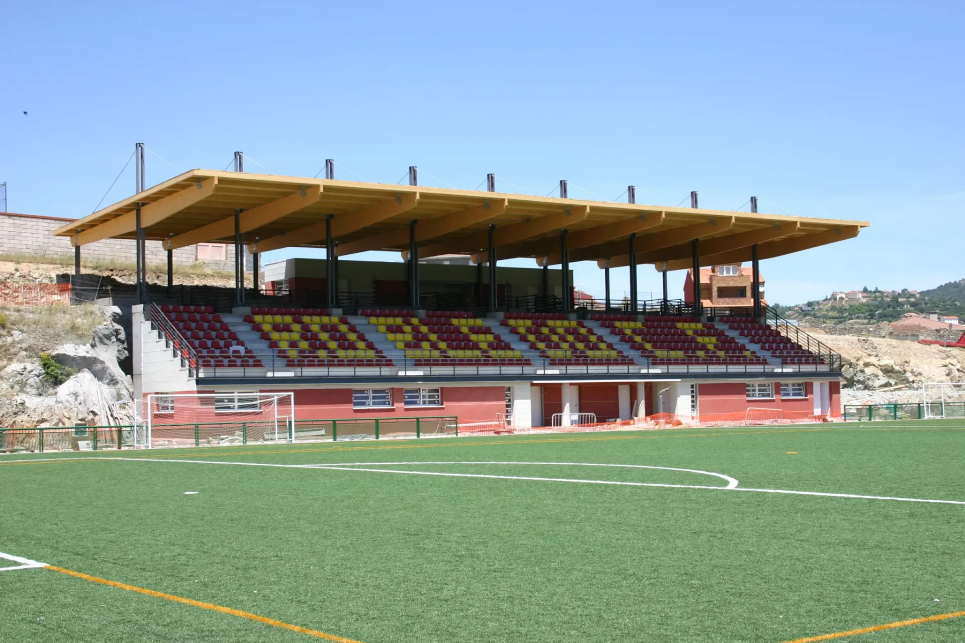 Tribuna del estadio Robledo